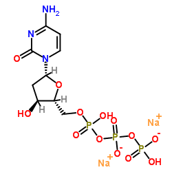 2'-脱氧胞苷-5'-三磷酸结构式