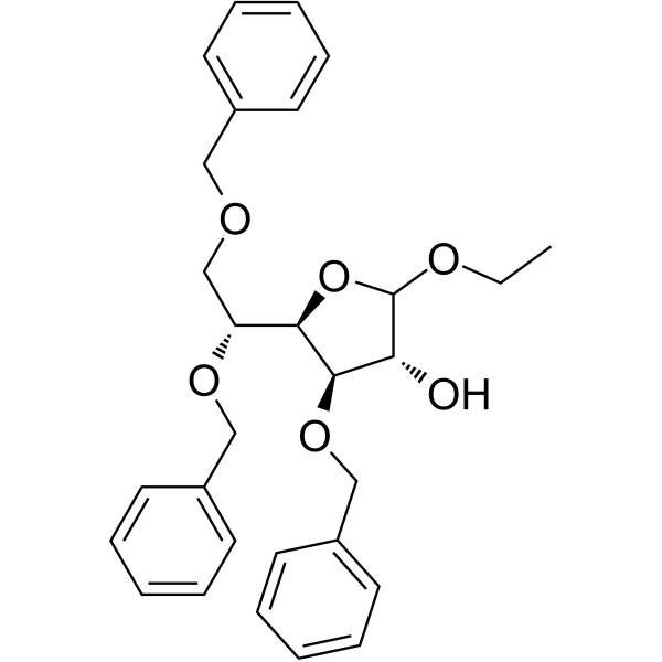 三苄糖苷结构式