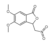 5,6-dimethoxy-3-nitromethyl-phthalide结构式