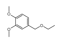 ethoxymethyl-4 dimethoxy-1,2 benzene结构式