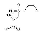(2R)-2-amino-3-(butylsulfonimidoyl)propanoic acid Structure