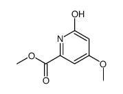 methyl 4-methoxy-6-oxo-1H-pyridine-2-carboxylate Structure