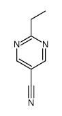 2-ethyl-5-pyrimidinecarbonitrile(SALTDATA: FREE) structure