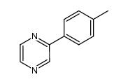 2-(4-甲基苯基)吡嗪结构式