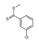 methyl 3-chlorobenzenecarbodithioate结构式