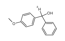 (4-methoxyphenyl)-phenylmethanol-α-d Structure