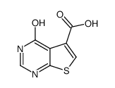 1,4-Dihydro-4-oxothieno[2,3-d]pyrimidine-5-carboxylic acid Structure