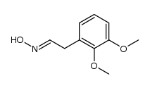 (2,3-dimethoxy-phenyl)-acetaldehyde-oxime Structure