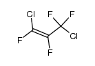 cis-1,3-dichloro-1,2,3,3-tetrafluoro-1-propene结构式