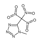 1-methyl-5-(trinitromethyl)tetrazole Structure