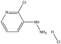 1-(2-chloropyridin-3-yl)hydrazine hydrochloride结构式