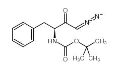 (s)-3-boc-amino-1-diazo-3-phenyl-2-butanone Structure