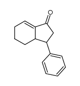 3-phenyl-2,3,3a,4,5,6-hexahydro-1H-inden-1-one Structure