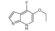 1H-Pyrrolo[2,3-b]pyridine, 5-ethoxy-4-fluoro- Structure