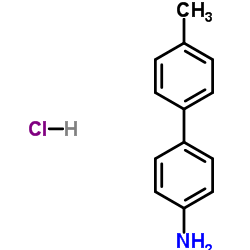 4'-Methyl-4-biphenylamine hydrochloride (1:1) Structure