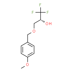 (R)-1,1,1-三氟-3-[(4-甲氧基苄基)氧基]-2-丙醇结构式