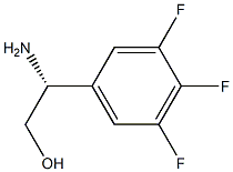 (2R)-2-AMINO-2-(3,4,5-TRIFLUOROPHENYL)ETHAN-1-OL结构式