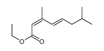 ethyl 3,7-dimethylocta-2,4-dienoate Structure