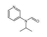 N-isopropyl-N-(pyridin-3-yl)formamide Structure