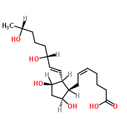 15(R),19(R)-hydroxy Prostaglandin F2α结构式