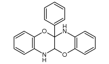 5a,6,11a,12-Tetrahydro-5a-phenyl[1,4]benzoxazino[3,2-b][1,4]benzoxazine Structure