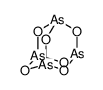 2,4,6,8,9,10-Hexaoxa-1,3,5,7-tetraarsatricyclo[3.3.1.13,7]decane结构式