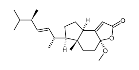 (17R)-17-methylincisterol结构式