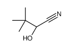 (2S)-2-hydroxy-3,3-dimethylbutanenitrile结构式