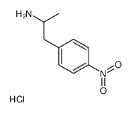 1-(4-nitrophenyl)propan-2-amine,hydrochloride结构式