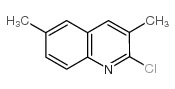 2-chloro-3,6-dimethylquinoline Structure