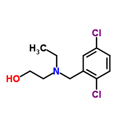 2-[(2,5-Dichlorobenzyl)(ethyl)amino]ethanol Structure