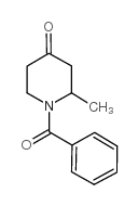 1-benzoyl-2-methyl-piperidin-4-one结构式