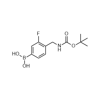 (4-(((tert-Butoxycarbonyl)amino)methyl)-3-fluorophenyl)boronic acid picture