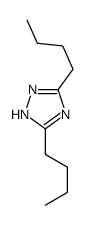 3,5-dibutyl-1H-1,2,4-triazole Structure