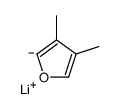 lithium,3,4-dimethyl-2H-furan-2-ide Structure