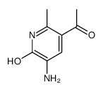 5-acetyl-3-amino-6-methyl-1H-pyridin-2-one结构式