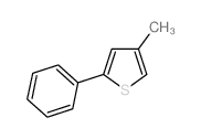 4-Methyl-2-phenylthiophene结构式