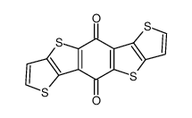 dithieno[2,3-d:2′,3′-d′]benzo[1,2-b:4,5-b′]dithiophene-5,10-dione结构式
