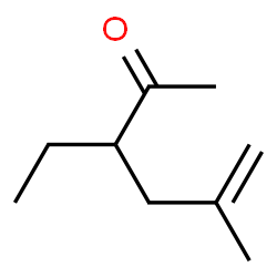 5-Hexen-2-one, 3-ethyl-5-methyl- (9CI) structure