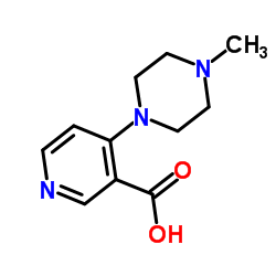 4-(4-Methyl-1-piperazinyl)nicotinic acid Structure