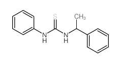 Thiourea,N-phenyl-N'-(1-phenylethyl)- Structure