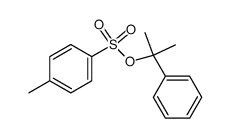 2-phenylpropan-2-yl 4-methylbenzenesulfonate结构式