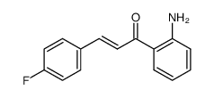 trans-1-(2-aminophenyl)-3-(4-fluorophenyl)-prop-2-en-1-one Structure