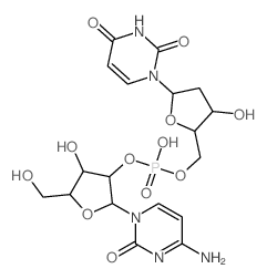 Uridine,aracytidylyl-(2'®5')-2'-deoxy-(8CI) structure