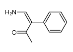 4-amino-3-phenyl-but-3-en-2-one Structure