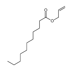 prop-2-enyl undecanoate Structure