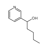 1-(pyridin-3-yl)pentan-1-ol Structure