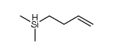 (3-butenyl)dimethylsilane Structure