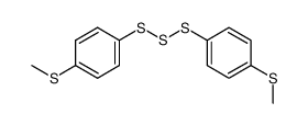 Di-(p-methylmercaptophenyl)-trisulfan结构式