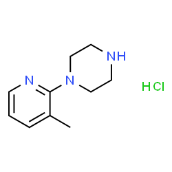 1-(3-Methylpyridin-2-yl)piperazine hydrochloride Structure